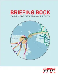 BRIEFING BOOK CORE CAPACITY TRANSIT STUDY BART Caltrain MUNI