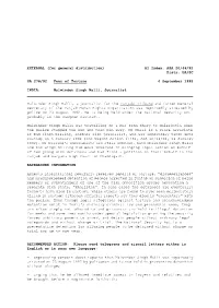 EXTERNAL (For General Distribution) AI Index: ASA 20/46/92 Distr: UA/SC