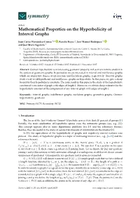 Mathematical Properties on the Hyperbolicity of Interval Graphs