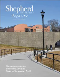 Shepherd University Magazine • Spring 2013