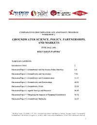 CGLPP Workshop 2 Discussion Papers