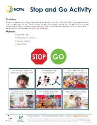 Stop and Go Activity
