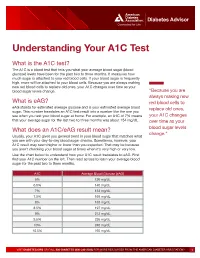 Understanding Your A1C Test
