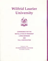 Wilfrid Laurier University