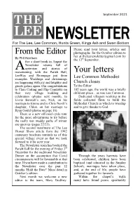 Your Letters from the Editor