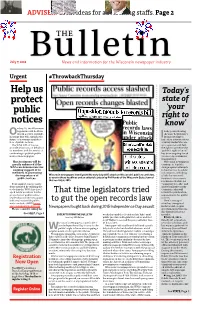 Help Us Protect Public Notices