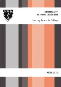 MCR Handbook 2019