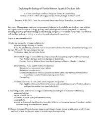 The Course Syllabus