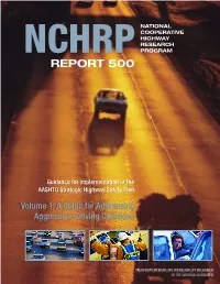 Nchrp Report 500