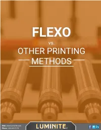 Other Printing Methods