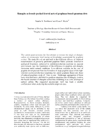 Shungite As Loosely Packed Fractal Nets of Graphene-Based Quantum Dots