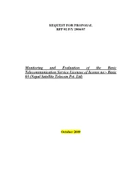 RFP Documents Before the Proposal Submission Date