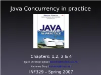 Java Concurrency in Practice