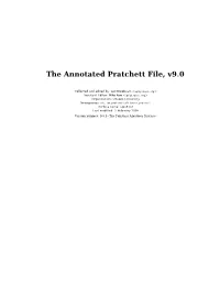 The Annotated Pratchett File, V9.0