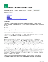 World Directory of Minorities