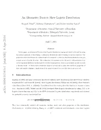 An Alternative Discrete Skew Logistic Distribution