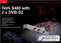 Tevii S480 with 2 X DVB-S2