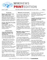 June 7, 2007 the Free-Content News Source That You Can Write! Page 1
