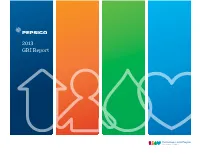 Pepsico 2013 GRI Report 2 Company Overview
