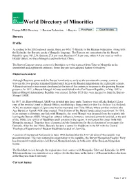 World Directory of Minorities
