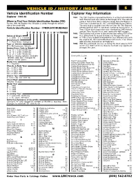 5 Vehicle Id / History / Index