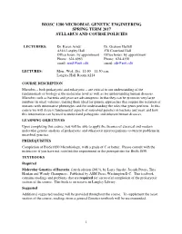 Biosc1280 2017 Syllabus 1-3-17