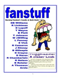 Fanstuff 41 It Got Me Thinking About Sam and Then the General Topic of Fuggheads and Fuggheadedness