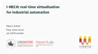 I-MECH: Real-Time Virtualisation for Industrial Automation