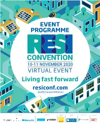 Living Fast Forward Resiconf.Com @Resievent #Resicon