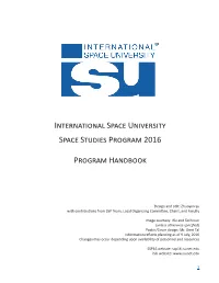 Download the SSP16 Program Handbook