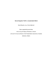 Pedestrian Paper DB Edmonton 2011 Revised