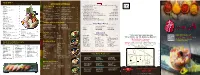 Take out Menu