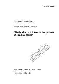 "The Business Solution to the Problem of Climate Change"