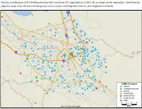 The San Jose Museum of Art (SJMA) Partnered with More Than 275 Organizations in 2017-18, As Shown on the Map Below