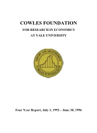 Four-Year Report, July 1992