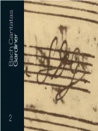 B Ach Cantatas Gardiner 2