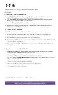 Bsh Rupay Voucher Process Document