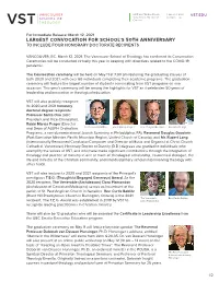 Largest Convocation for School's 50Th Anniversary