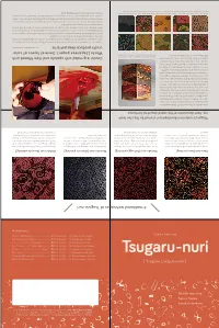 Tsugaru-Nuri Is Is Tsugaru-Nuri Hand, Other the in but Surface” Painted on Patterns “Drawing Are Lacquerware Most