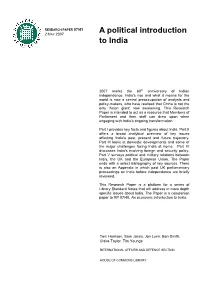 A Political Introduction to India