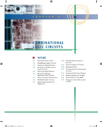 Combinational Logic Circuits