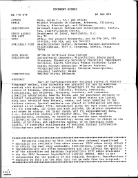 ED 115 417 ABSTRACT Mississippi, and Oklahoma. Programs, Nrvices, and Resources