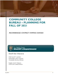 CCB Planning for 2021 –
