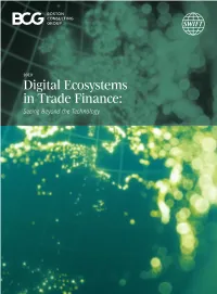 Digital Ecosystems in Trade Finance
