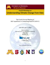 Understanding Climate Change from Data