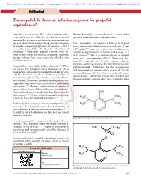 Fospropofol: Is There an Infusion Regimen for Propofol Equivalence?