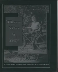 There Was a Boy Jacob N. Driedger