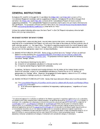 031-041 General Instructions for the Call Report June 2020