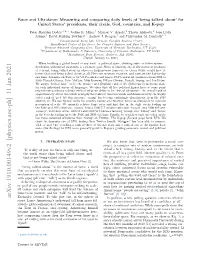 Arxiv:1910.00149V2 [Physics.Soc-Ph] 11 Jan 2021 Examples Abound
