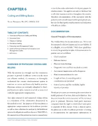Chapter 6: Coding and Billing Basics